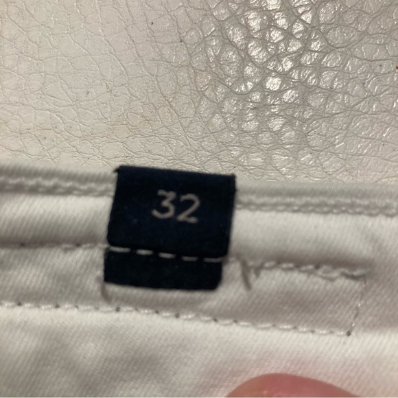 CITIZENS OF HUMANITY Sz 32 Rocket Crop High Rise Skinny White Jeans - Picture 10 of 11